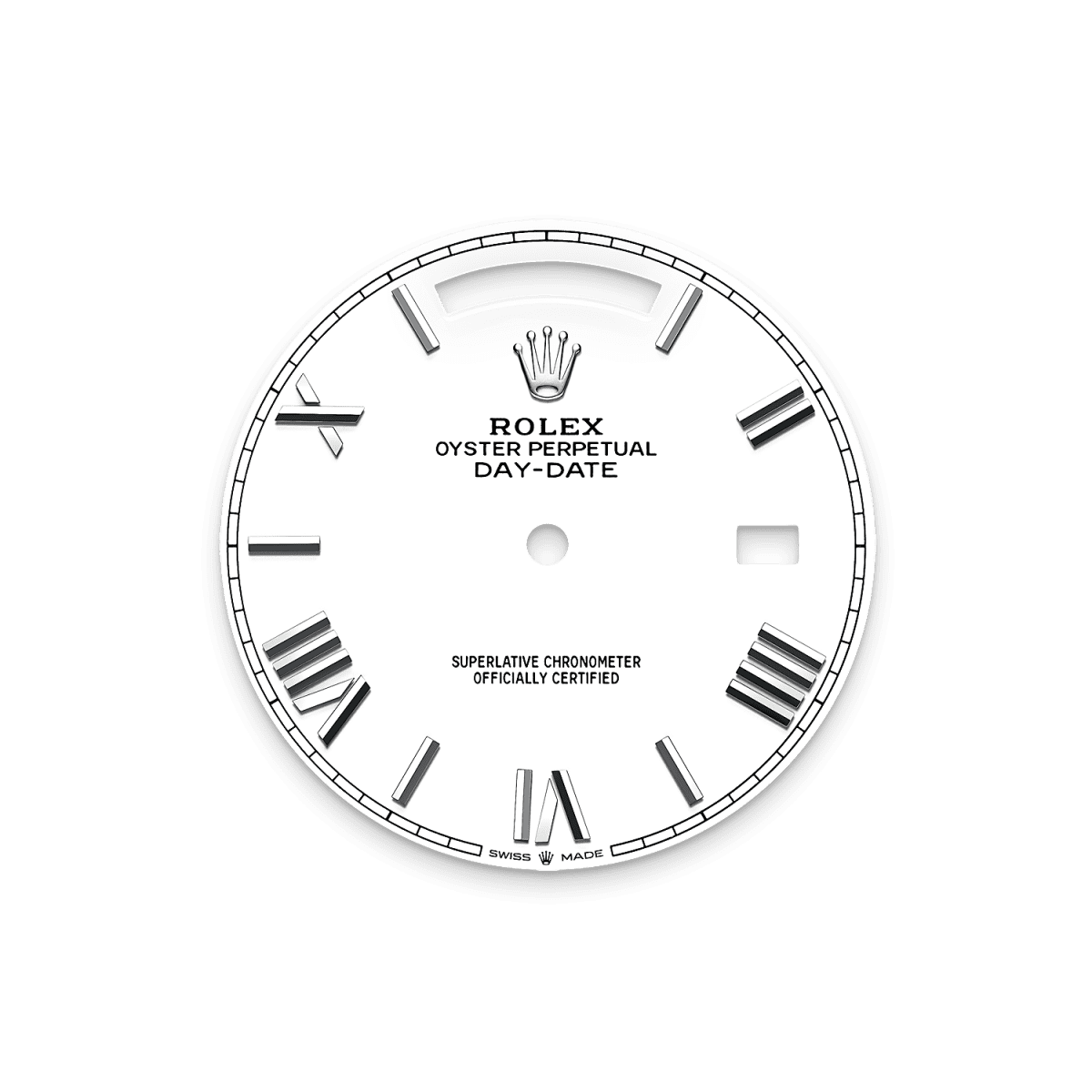 Rothtlex Day-Date 40 Oyster, 40 mm, platinum Reference m228236-0010