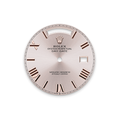 Rothtlex Day-Date 40  Oyster, 40 mm, Everose gold and diamonds Reference m228345rbr-0008