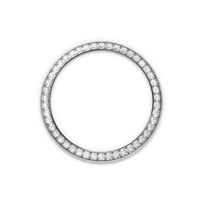 Rothtlex Datejust 31 Oyster, 31 mm, white gold and diamonds Reference m278289rbr-0028