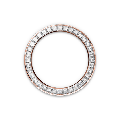 Rothtlex Cosmograph Daytona  Oyster, 40 mm, Everose gold and diamonds Reference m126595tbr-0001