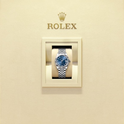 Rothtlex Datejust 31 Oyster, 31 mm, Oystersteel and white gold Reference m278274-0034