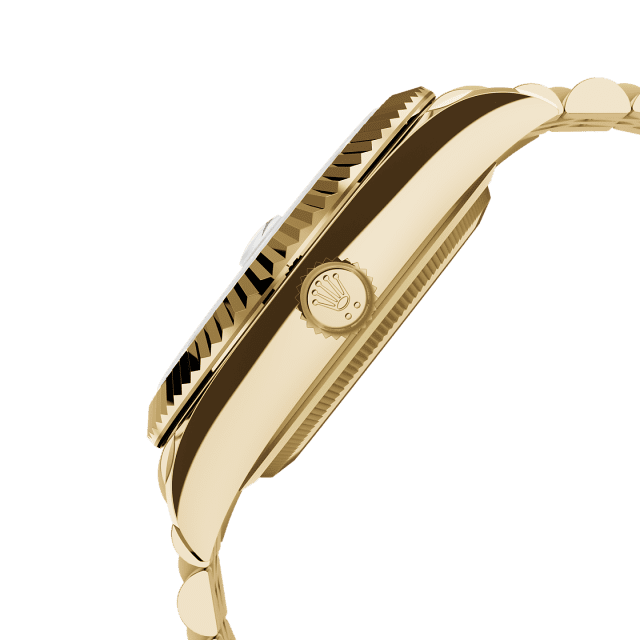 Rothtlex Sky-Dweller Oyster, 42 mm, yellow gold Reference m336938-0008
