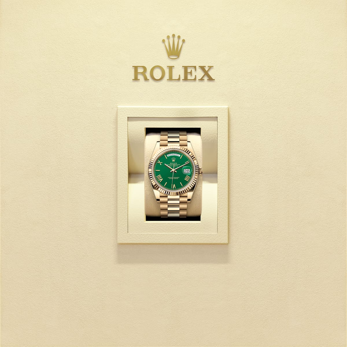 Rothtlex Day-Date 40  Oyster, 40 mm, yellow gold  Reference m228238-0061