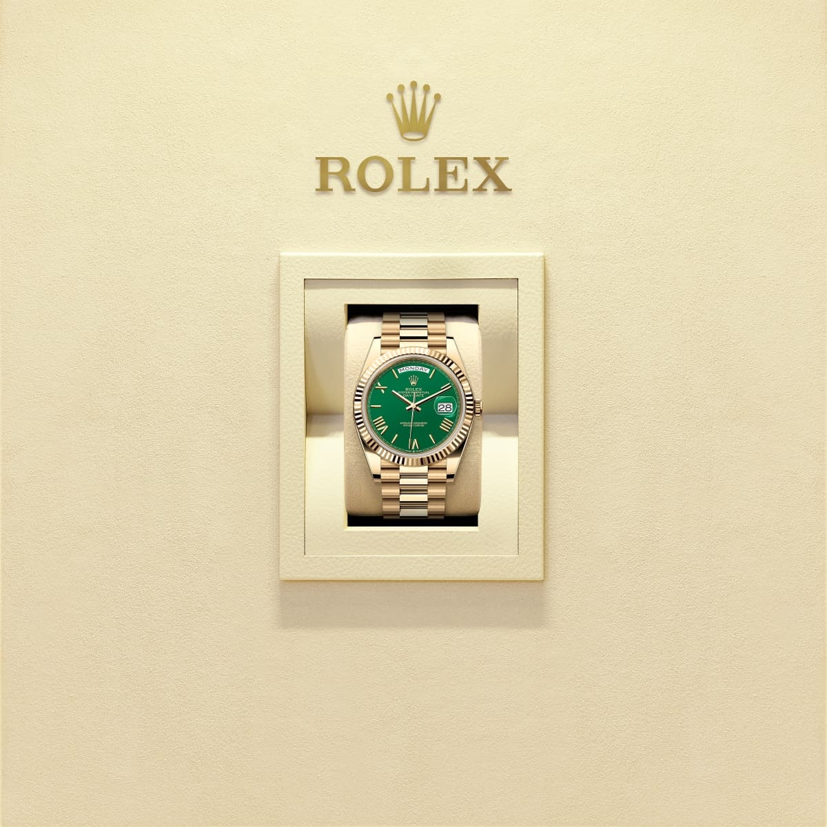 Rothtlex Day-Date 40  Oyster, 40 mm, yellow gold  Reference m228238-0061