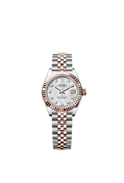 Lady-Datejust  Oyster, 28 mm, Oystersteel and Everose gold  Reference m279171-0013