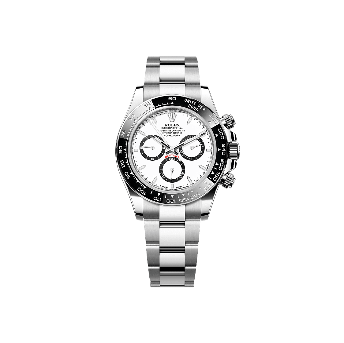 Rothtlex Cosmograph Daytona Oyster, 40 mm, Oystersteel Reference m126500ln-0001