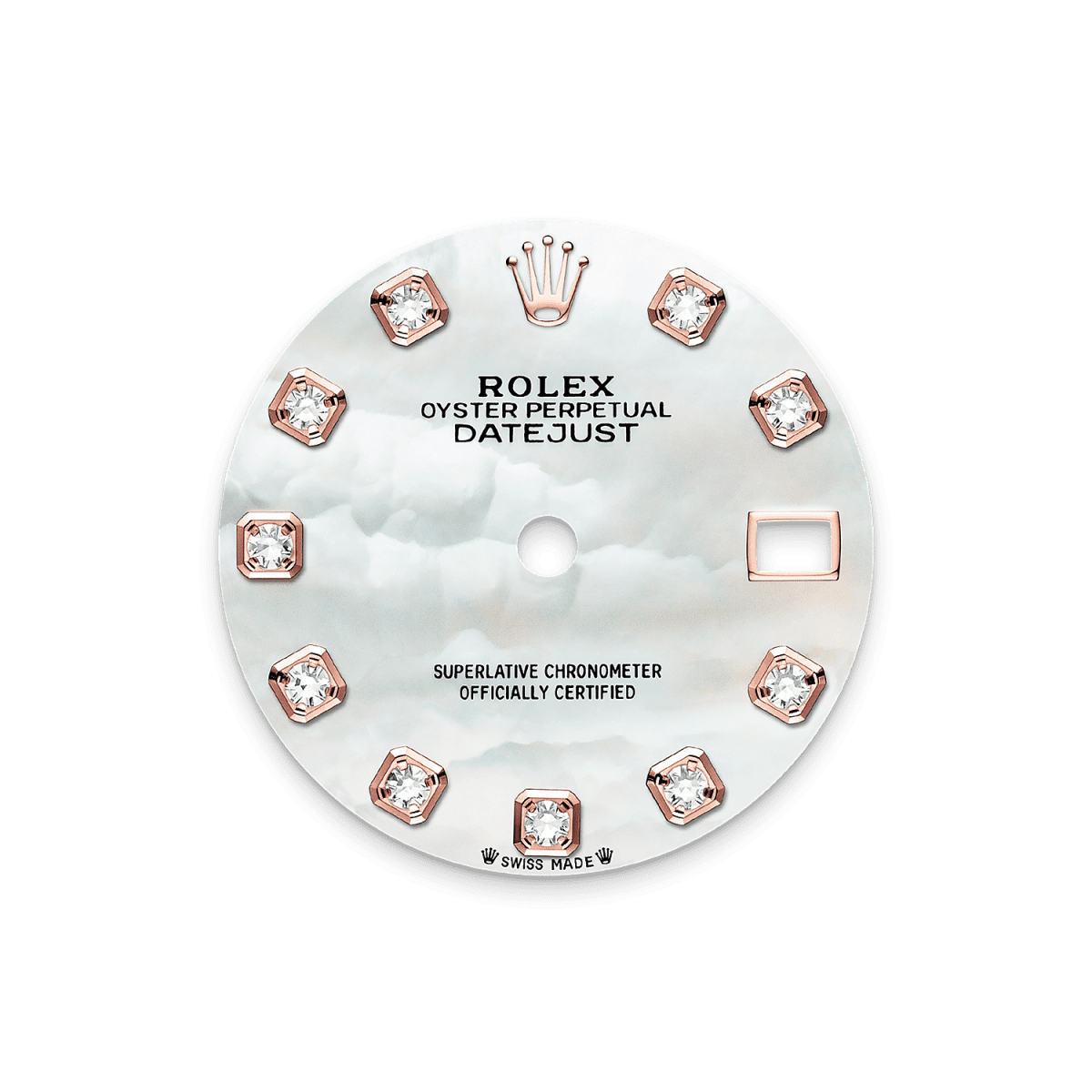 Rothtlex Lady-Datejust Oyster, 28 mm, Oystersteel and Everose gold Reference m279161-0013