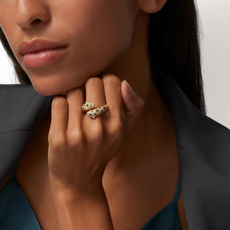 Panthère de Carthttier ring, semi-paved