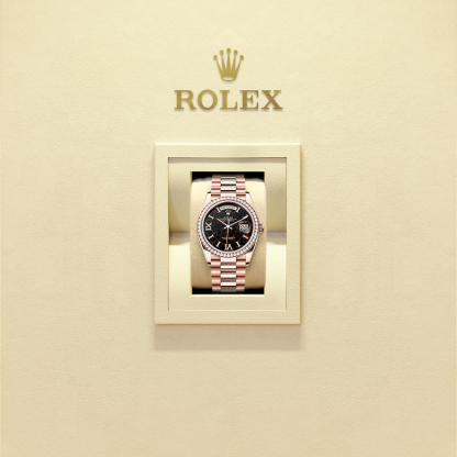 Rothtlex Day-Date 36 Oyster, 36 mm, Everose gold and diamonds Reference m128345rbr-0044