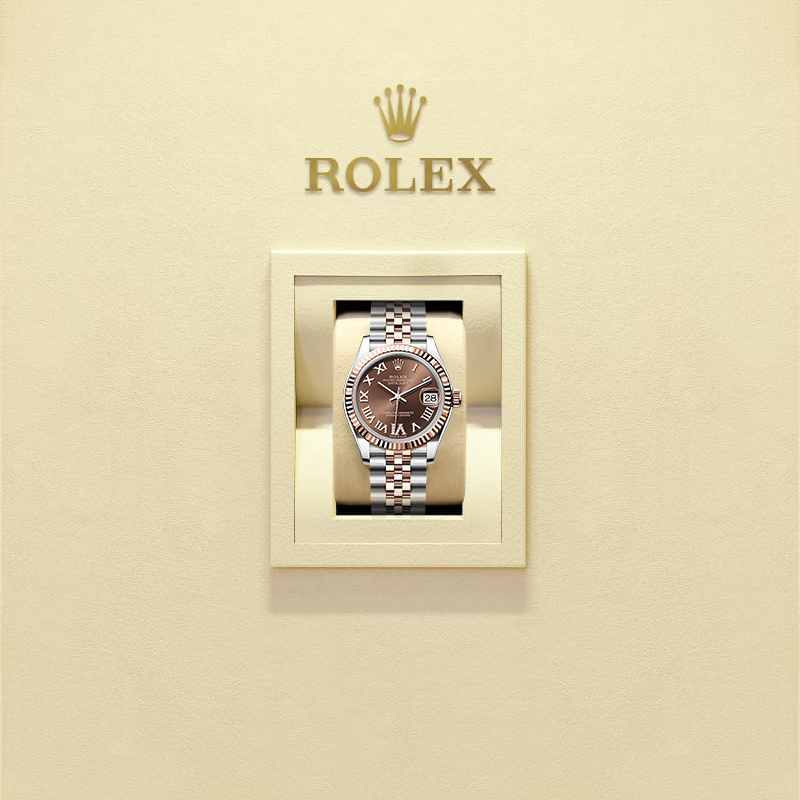 Rothtlex Datejust 31 Oyster, 31 mm, Oystersteel and Everose gold Reference m278271-0004