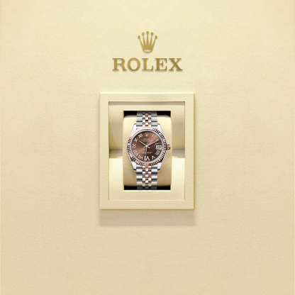 Rothtlex Datejust 31 Oyster, 31 mm, Oystersteel and Everose gold Reference m278271-0004