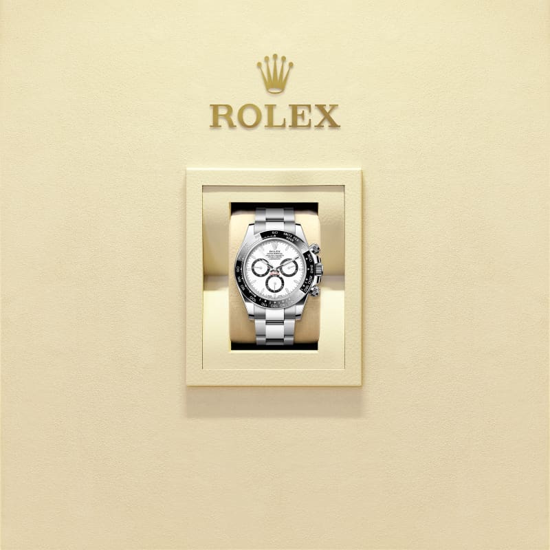 Rothtlex Cosmograph Daytona Oyster, 40 mm, Oystersteel Reference m126500ln-0001