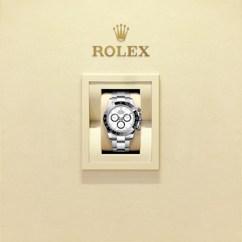 Rothtlex Cosmograph Daytona Oyster, 40 mm, Oystersteel Reference m126500ln-0001