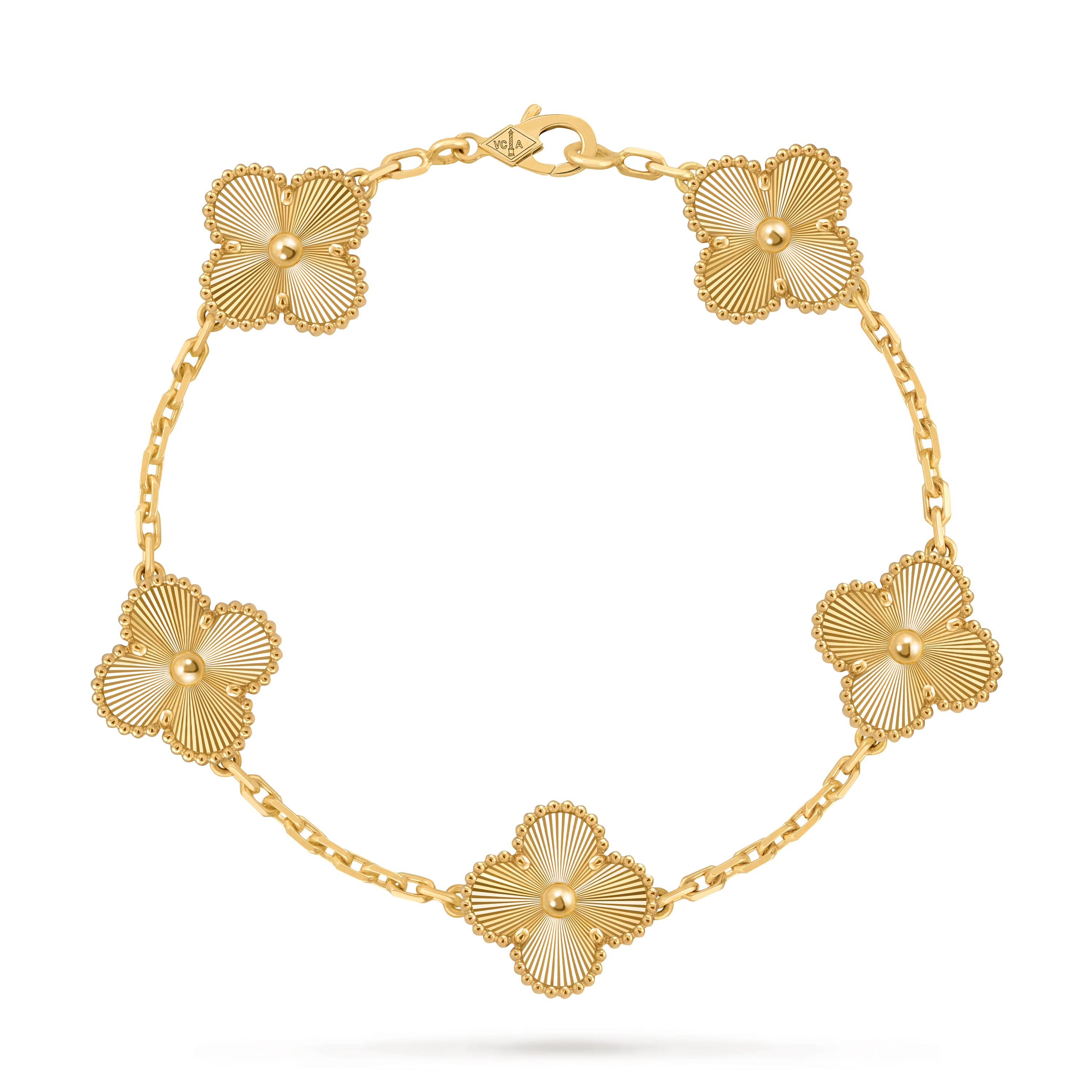 4-Piece Carthttier Stack -Santos, Yellow Gold & Diamonds