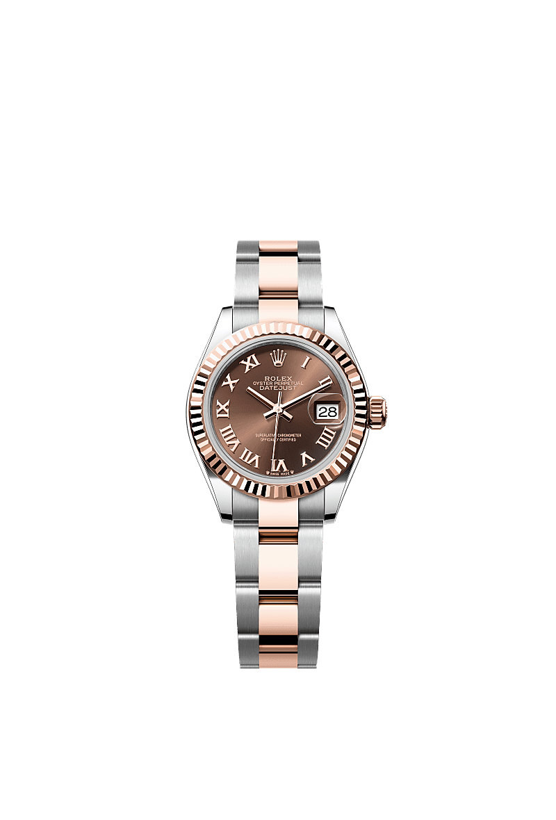 Lady-Datejust  Oyster, 28 mm, Oystersteel and Everose gold  Reference m279171-0010