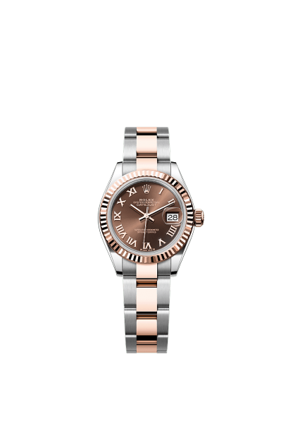Lady-Datejust  Oyster, 28 mm, Oystersteel and Everose gold  Reference m279171-0010