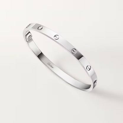3‑PIECE CARTHTTIER WHITE GOLD LOVE & CLOU