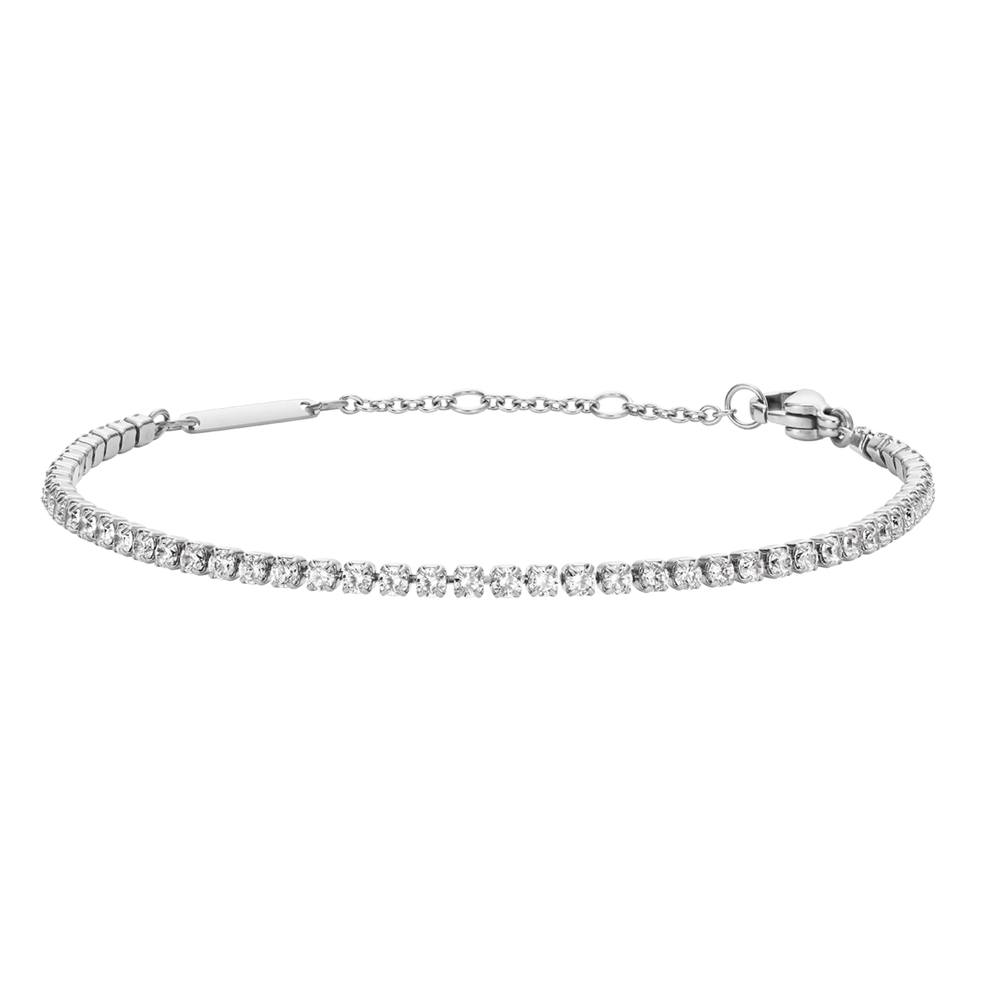 Classic Tennis Bracelet Silver