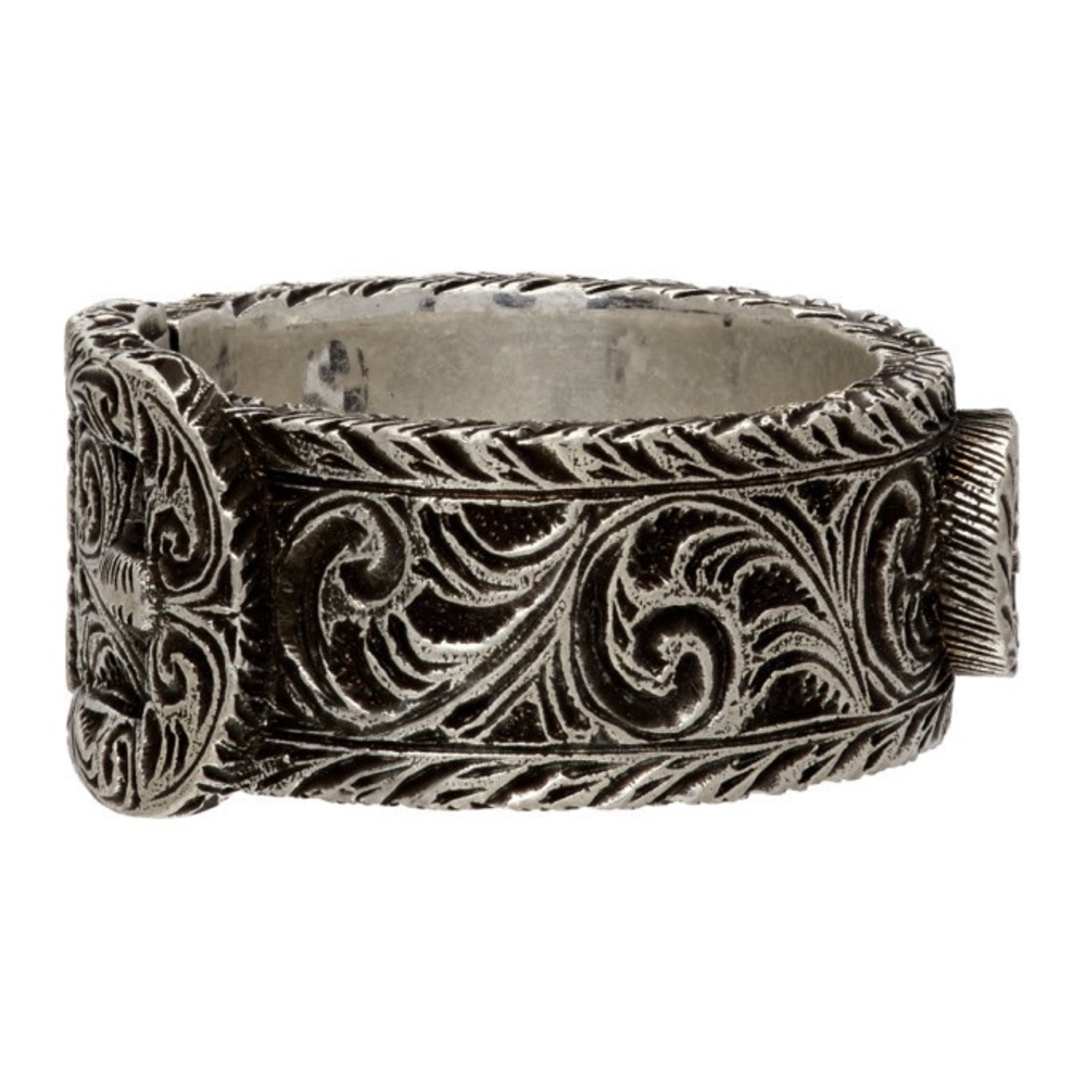 Interlock Garden Ring Silver