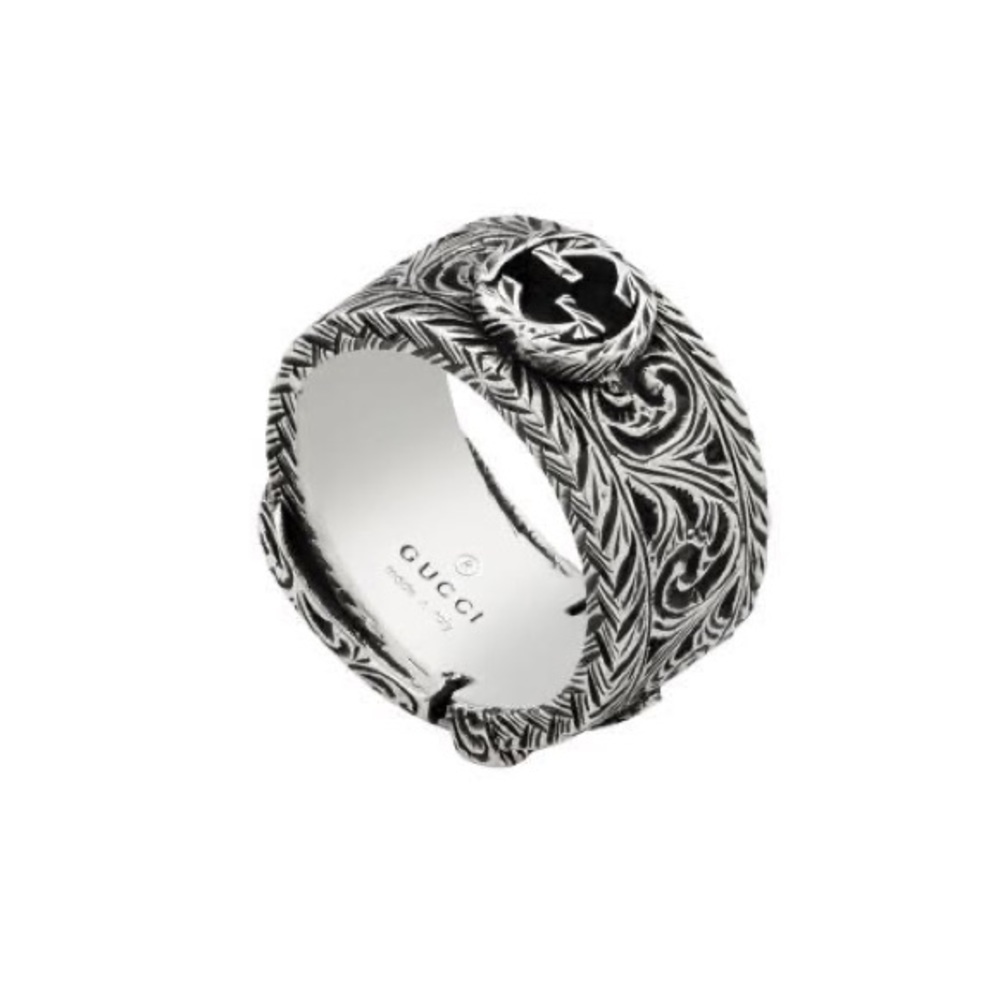 Interlock Garden Ring Silver