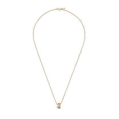 Le Damier de Lothtuis Vuithttton Pendant, Rose gold and Diamonds