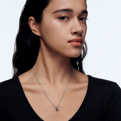 [Copy]Le Damier de Lothtuis Vuithttton Pendant, White gold and Diamonds