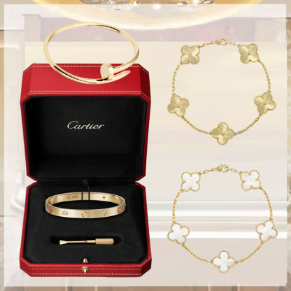 4‑Piece Icon Stack – Love, Clou & Clover