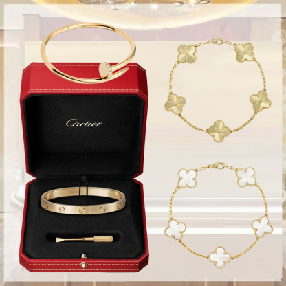 4‑Piece Icon Stack – Love, Clou & Clover