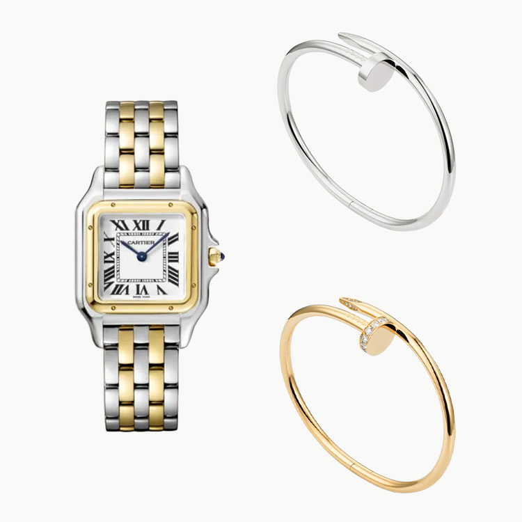 3-Piece Panthère Yellow Gold & Lucky Clover