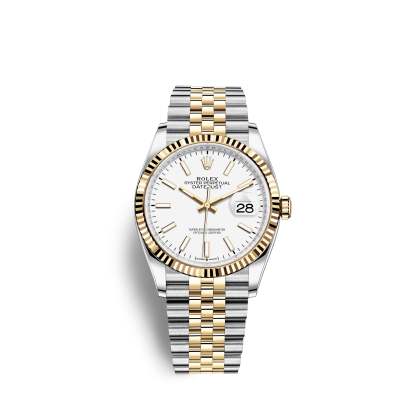 Datejust 36, 18k Yellow Gold and Stainless Steel, 36mm, Ref# 126233-0019