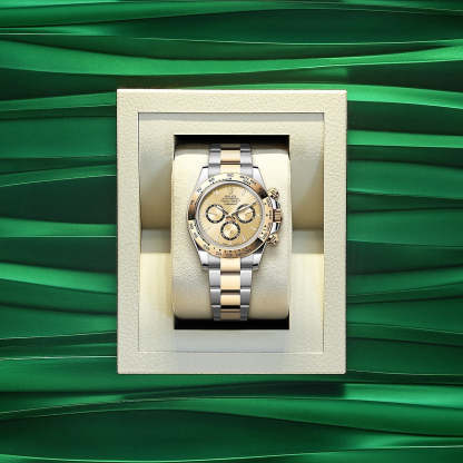 Cosmograph Daytona 40mm, Oystersteel and 18k Yellow Gold, Ref# 126503-0004
