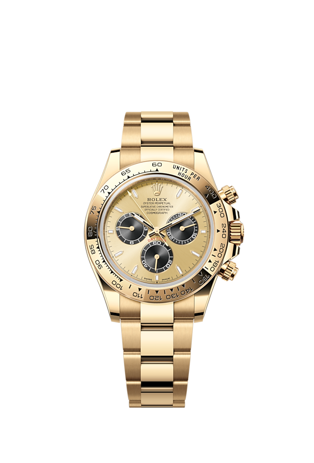 Cosmograph Daytona 40mm, 18k Yellow Gold, Ref# 126508-0006