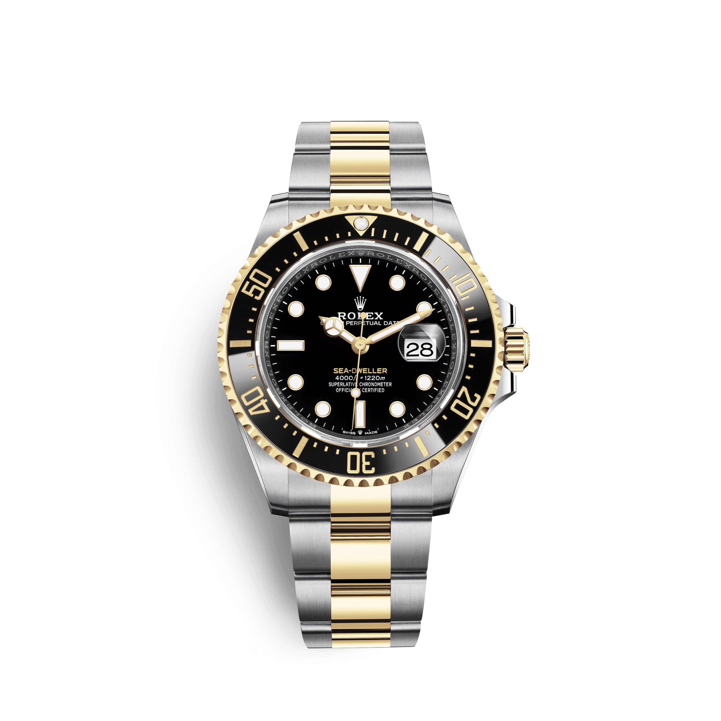 Sea-Dweller, Stainless Steel and 18k Yellow Gold, 43mm, Ref# 126603-0001