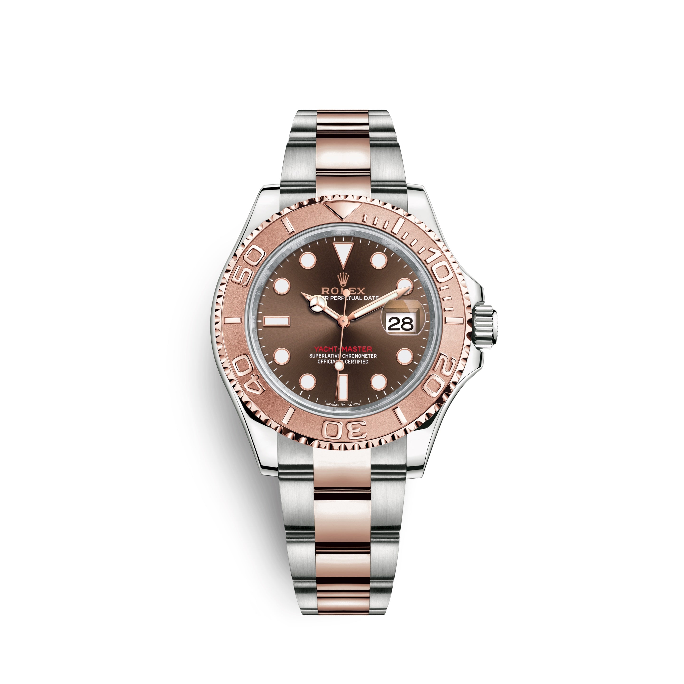 Yacht-Master 40, Stainless Steel and 18k Everose Gold, 40mm, Ref# 126621-0001