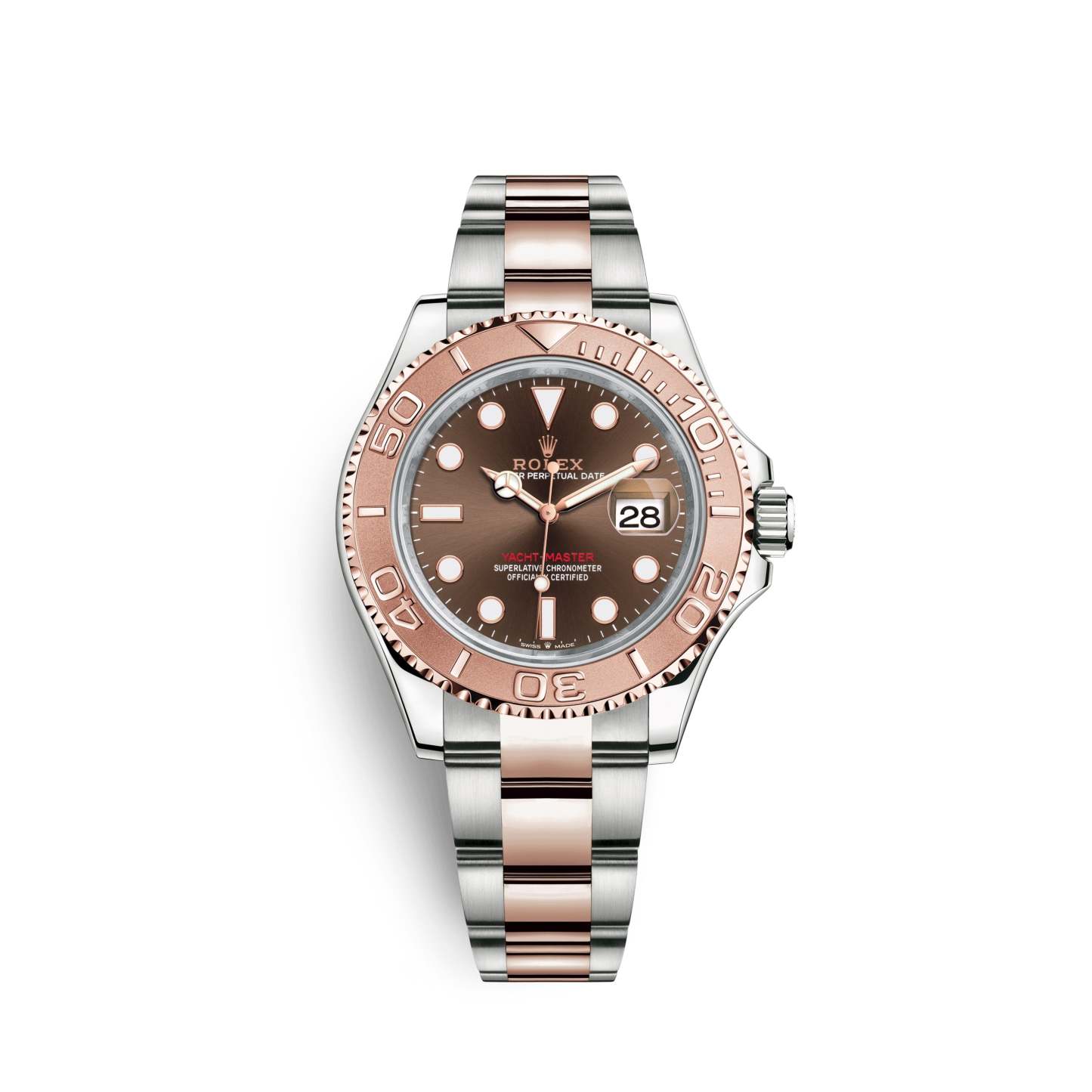 Yacht-Master 40, Stainless Steel and 18k Everose Gold, 40mm, Ref# 126621-0001