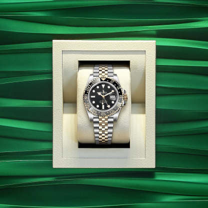 GMT-Master II, 40mm, Oystersteel and 18k Yellow Gold, Ref# 126713GRNR-0001