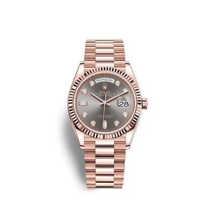 Day-Date, 36mm, 18k Everose Gold, Ref# 128235-0050