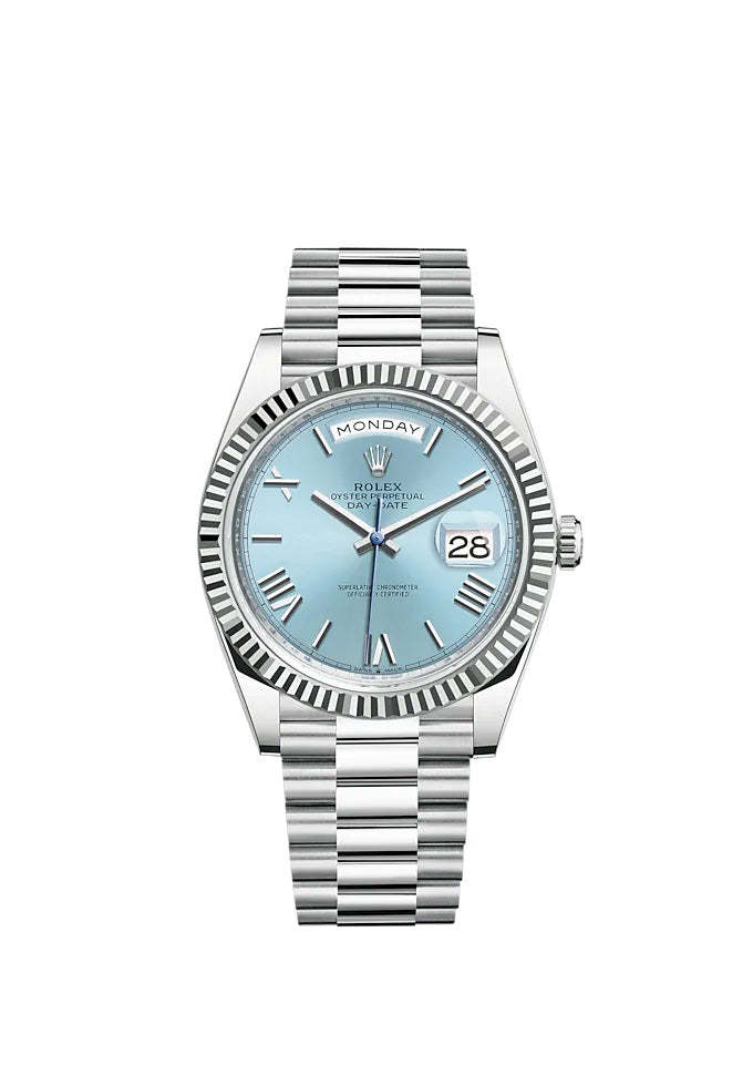 Day-Date 40mm, Platinum, Ref# 228236-0012