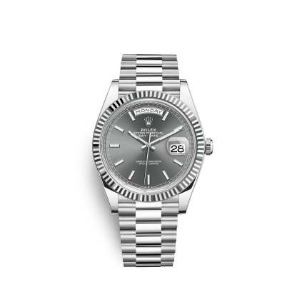 Day-Date, 40mm, Platinum, Ref# 228236-0013