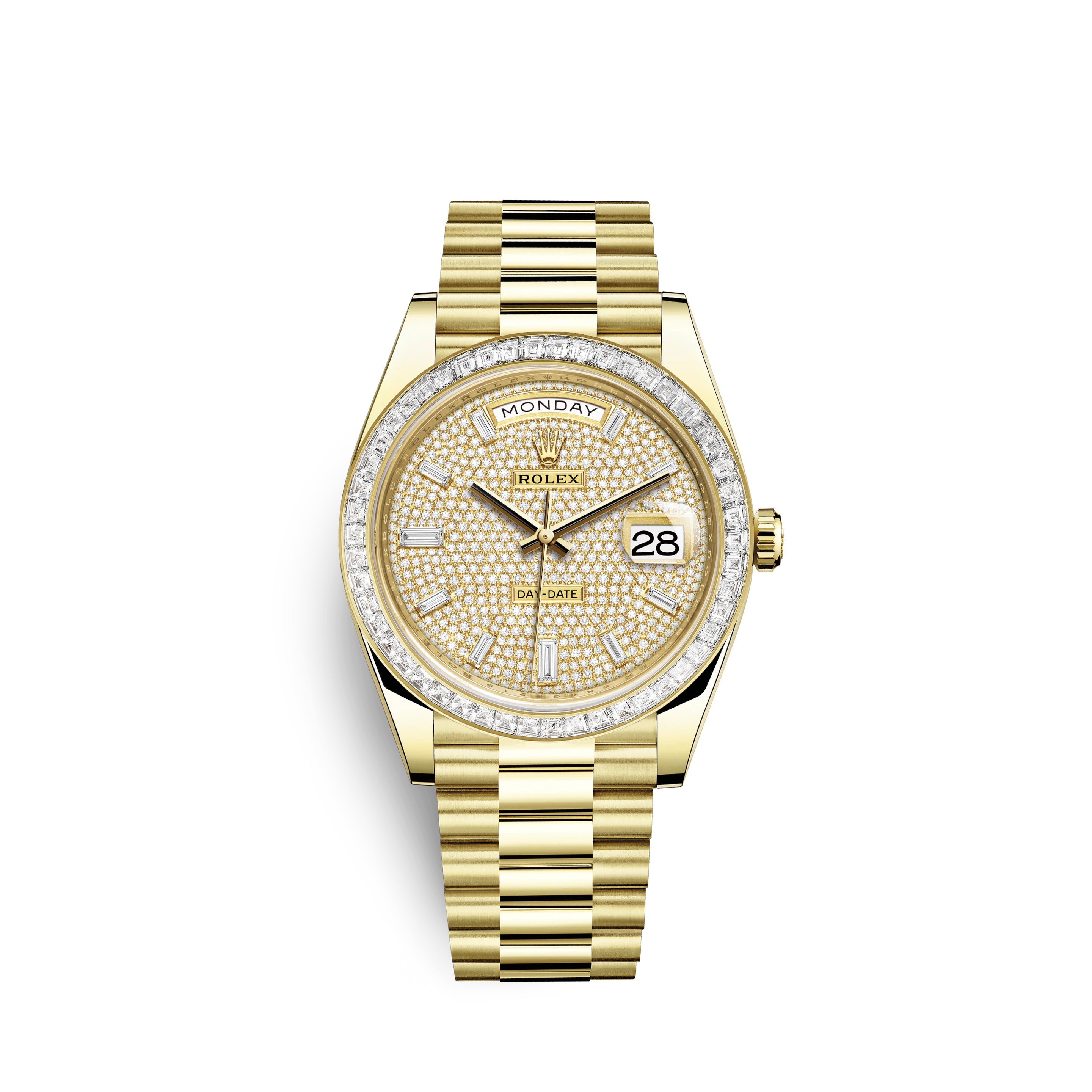 Day-Date 40mm, 18k Yellow Gold, Ref# 228398tbr-0036