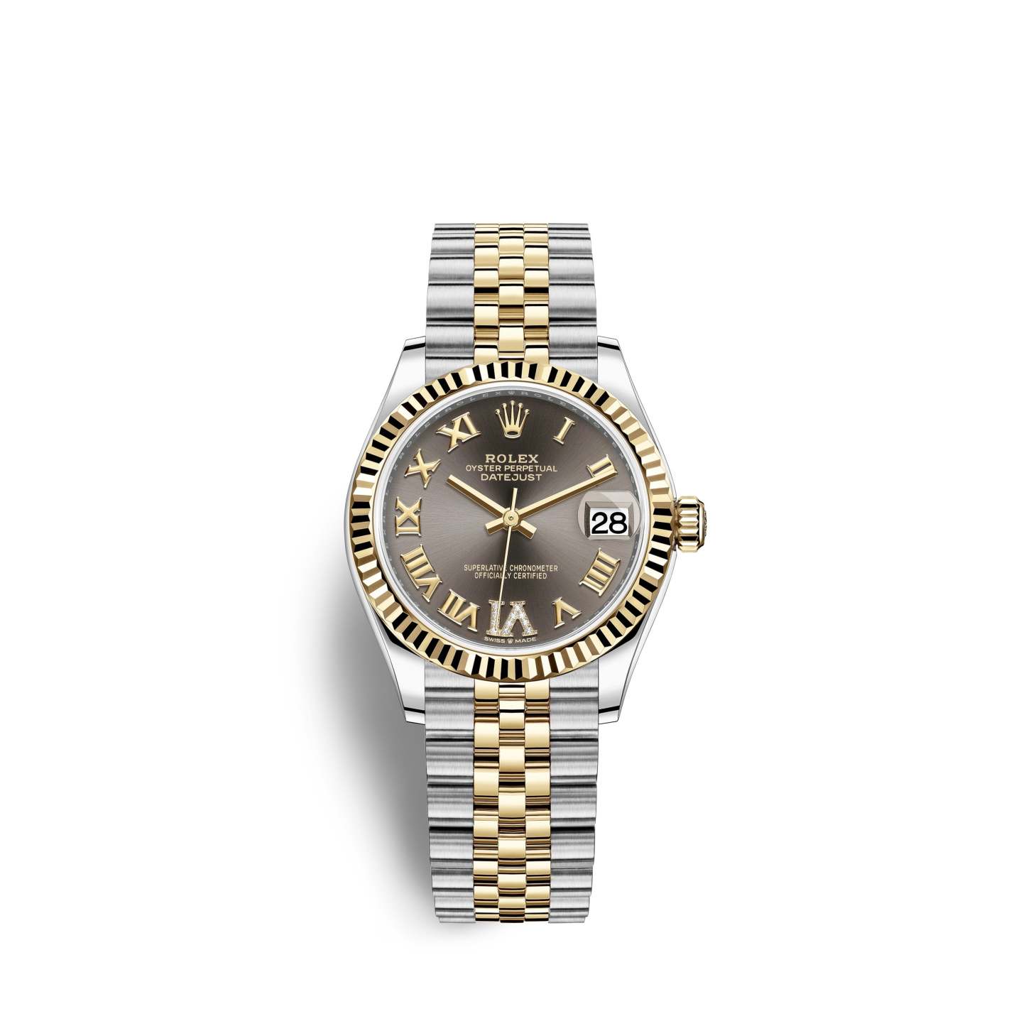 Datejust 31, Oystersteel and 18k Yellow Gold, Ref# 278273-0018