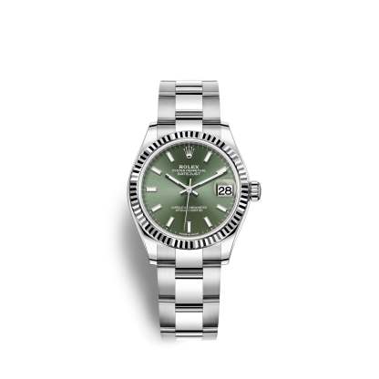 Datejust 31, Oystersteel and 18k White Gold, Ref# 278274-0017