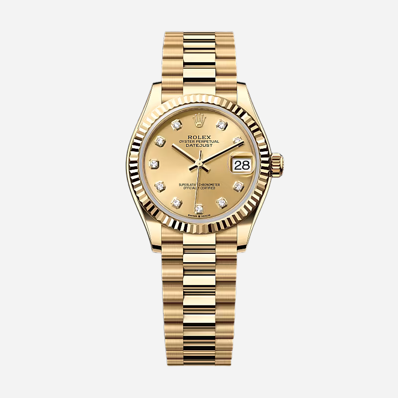 Rothtlex Datejust 31  Oyster, 31 mm, yellow gold  Reference 278278