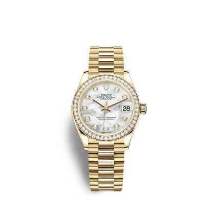 Datejust 31, 18kt Yellow Gold, Ref# 278288RBR-0006