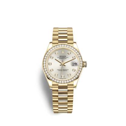 Datejust 31, 18kt Yellow Gold, Ref# 278288RBR-0028