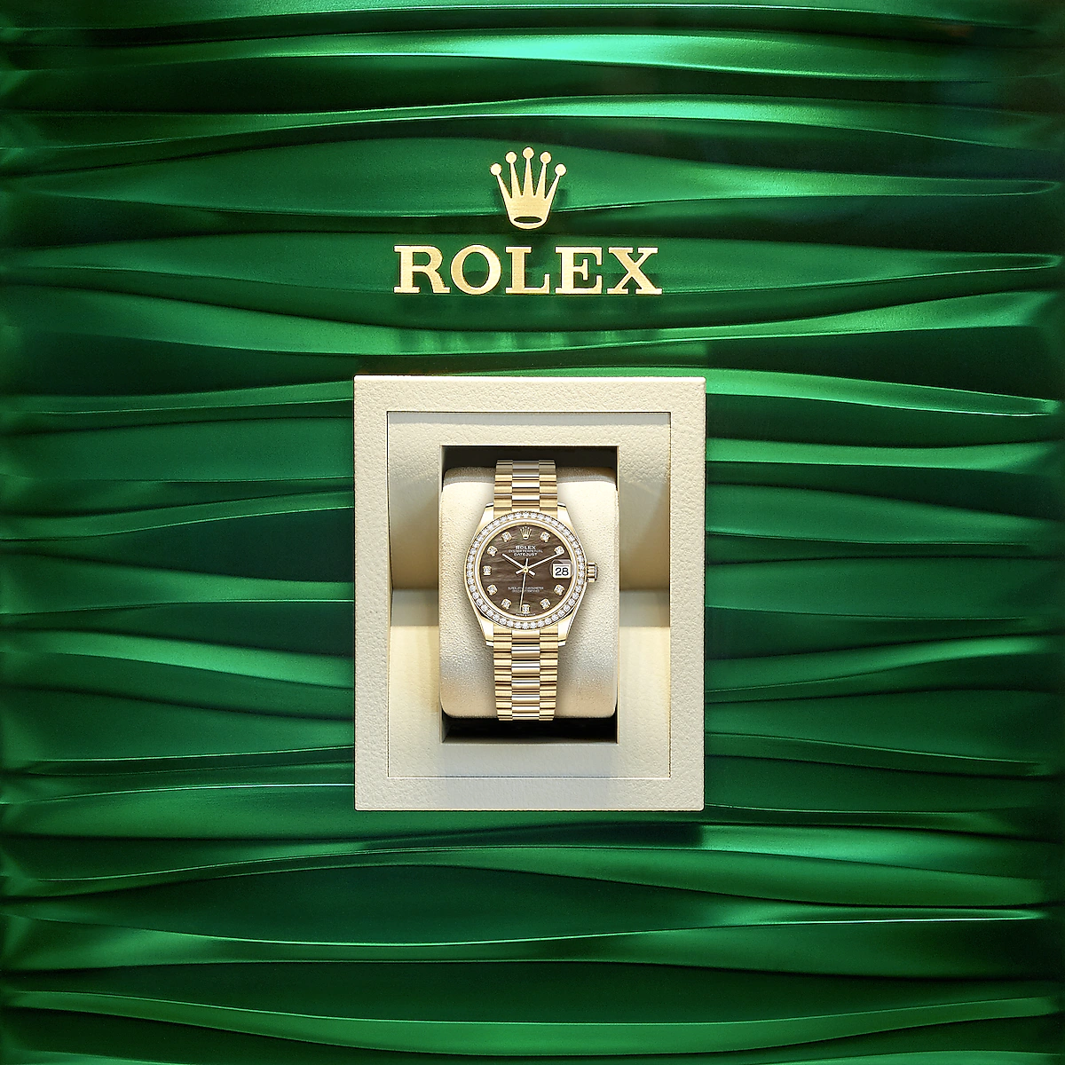 Datejust 31, 18kt Yellow Gold, Ref# 278288RBR-0032