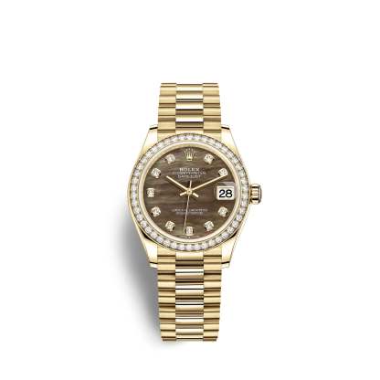 Datejust 31, 18kt Yellow Gold, Ref# 278288RBR-0032