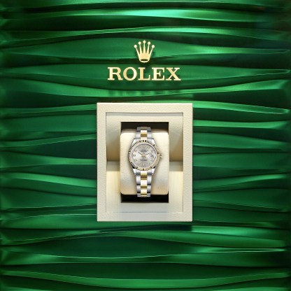 Lady-Datejust 28, Oystersteel and 18k Yellow Gold, Ref# 279173-0008