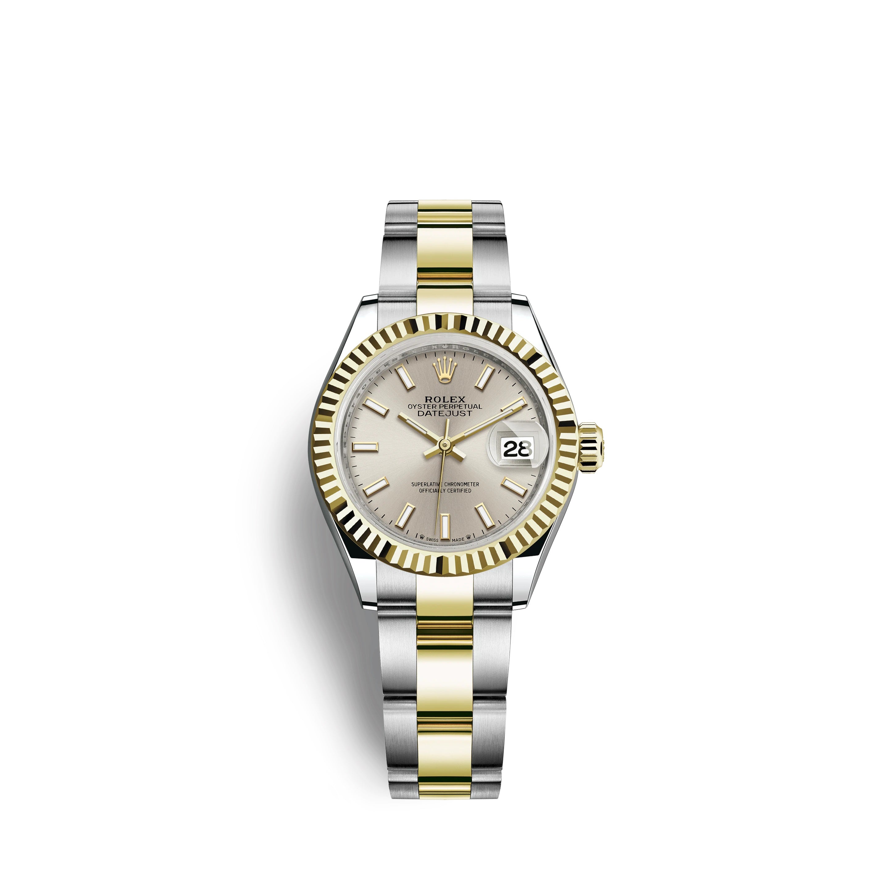 Lady-Datejust 28, Oystersteel and 18k Yellow Gold, Ref# 279173-0020