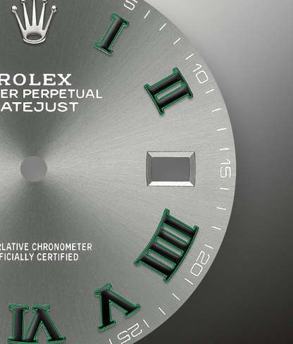 Datejust 41 Oystersteel and white gold Ref# 126334-0021